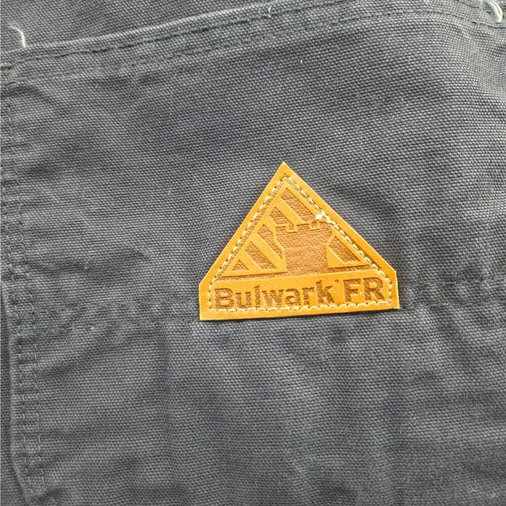 Bulwark FR UltraSoft Flame Resistant Work Pants Navy 38x37u Utility ATPV 16